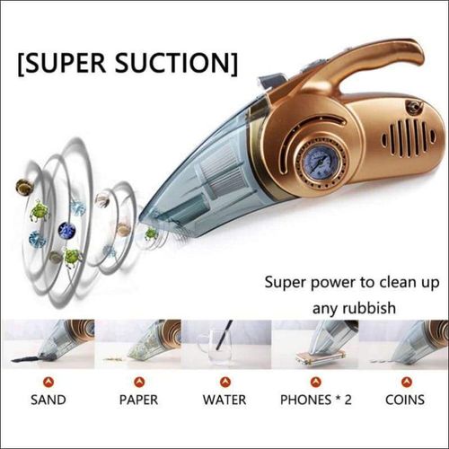 Aspirateur Multifonction à Filtration – Puissant et Polyvalent pour Maison et Voiture