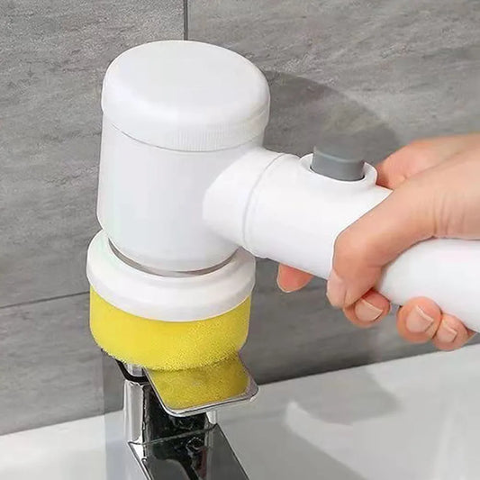 Brosse de Nettoyage Électrique 5 en 1 – Pratique et Efficace pour la Cuisine