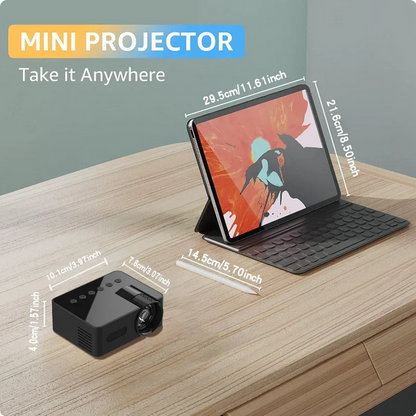 Mini Projecteur Portable – Image Claire et Connexion Wi-Fi