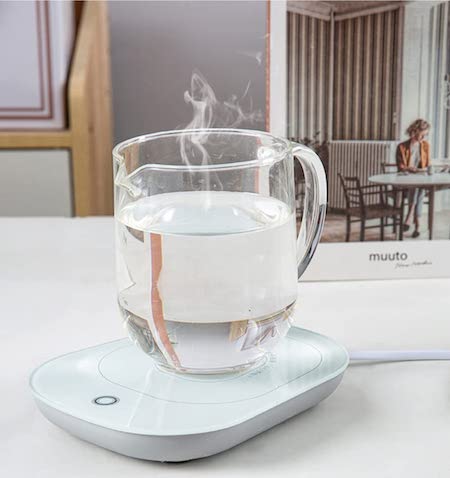 Chauffe-tasse Intelligent avec Minuterie – Gardez vos Boissons au Chaud